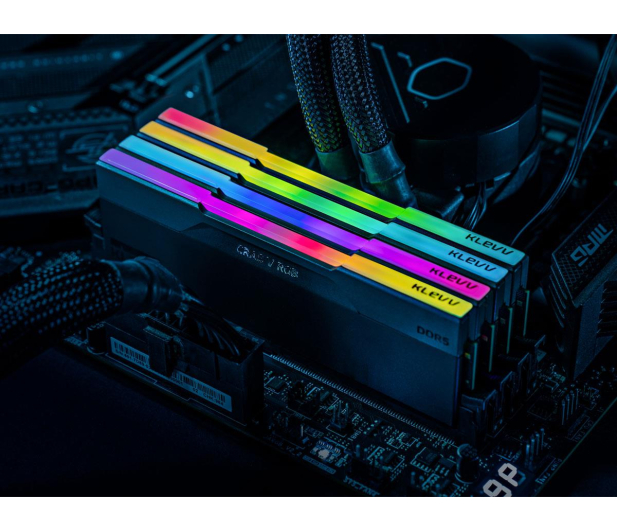 KLEVV 32GB (2x16GB) 6000 CL28 Cras V Black RGB - 1580881 - zdjęcie 12